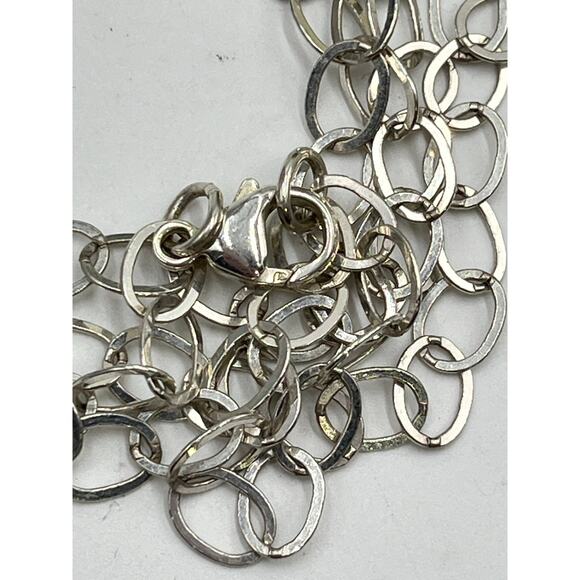Providence Chain Company PC Sterling Silver Long Oval Link Chain Necklace 100” - Picture 3 of 15